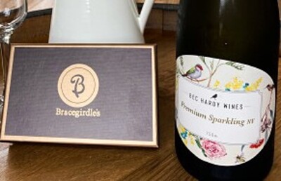 Bracegirdle's Chocolates and Bec Hardy Premium Sparkling Wine