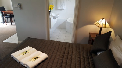 Deluxe King Bed Spa Unit