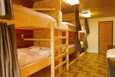 2 Bunk beds in mixed standard dorm