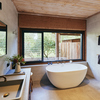 4.  One Bedroom  Luxury Bungalow - Stone Bath