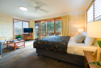 Partial Ocean View Family with Kitchen